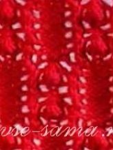 Узор спицами 16