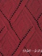 Узор спицами 5