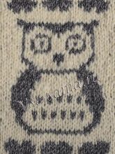 Жаккардовый узор "сова", фото