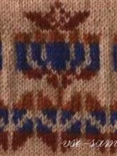 Жаккардовый узор спицами 3