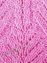 Узор косы спицами 1, фото