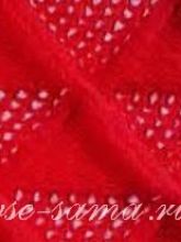 узор спицами - ажурные треугольники