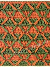 Рельефные ромбы, фото