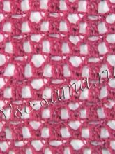 Узор крючком - Ажурная сеточка, фото