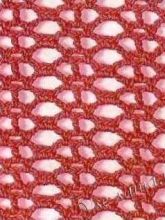 Узор сеточки 12, схема и описание